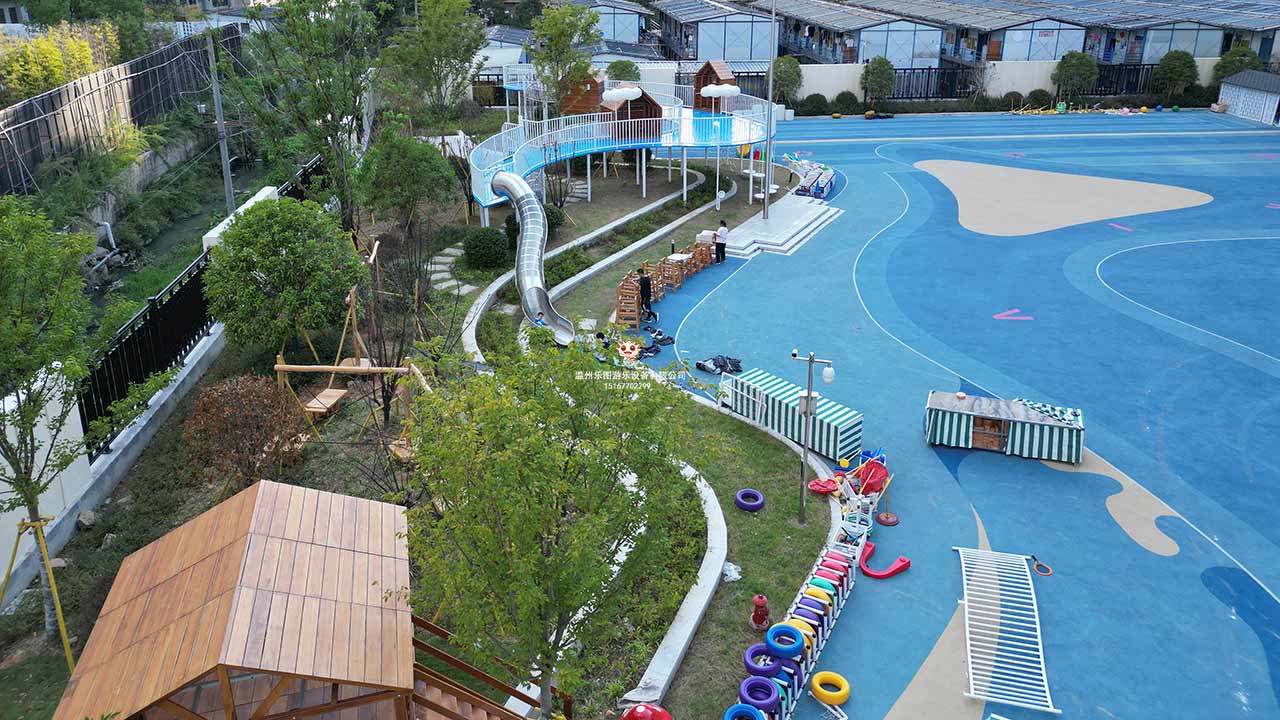 戶外無動力游樂設(shè)備∣永嘉南城街道中心幼兒園項目完成