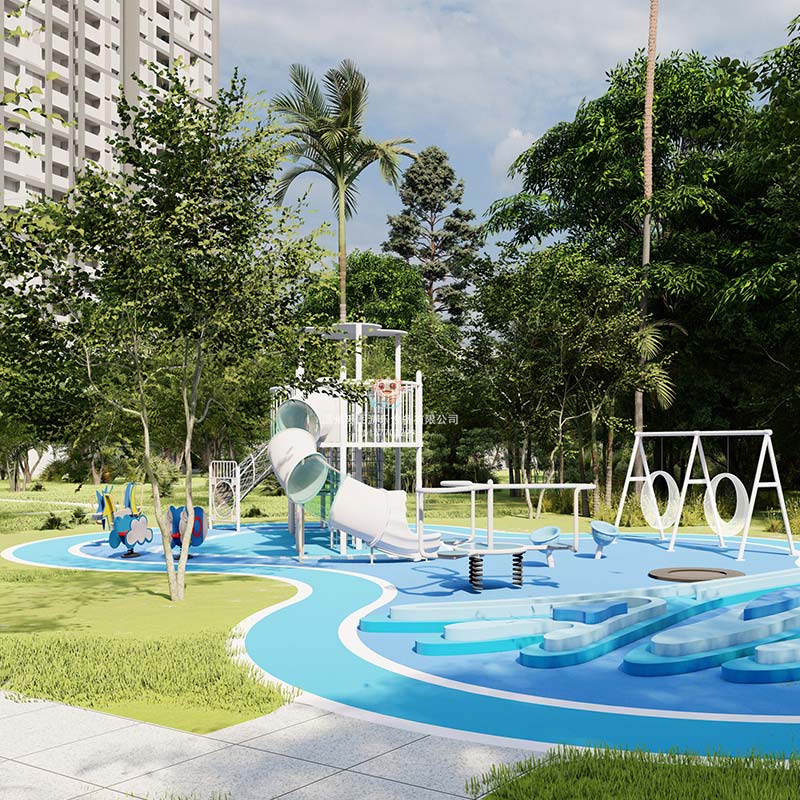 城市社區(qū)公園適合哪些款式的游樂設備？